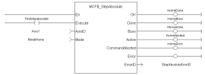 UDFB StepAbsolute: LD example